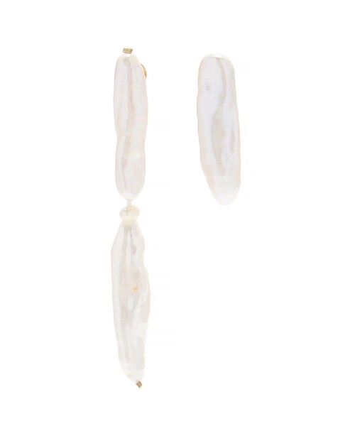 ELENDEEK(エレンディーク)の「STICK PEAL PIERCE(ピアス(両耳用)・レディース・オフホワイト/シルバー/ゴールド・F)」の3枚目の写真