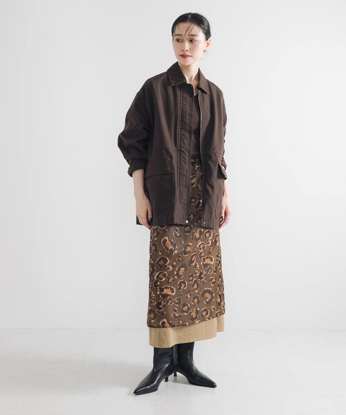 URBAN RESEARCH（アーバンリサーチ）の「コットンオックスカバーオール（カバーオール・レディース・CHERRY RED/BROWN/NAVY・FREE）」の11枚目の写真