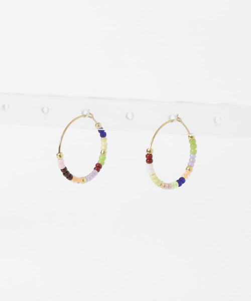 URBAN RESEARCH(アーバンリサーチ)の「ANNI LU OASIS ELDORADO HOOP(ピアス(両耳用)・レディース・Gold・-)」の2枚目の写真