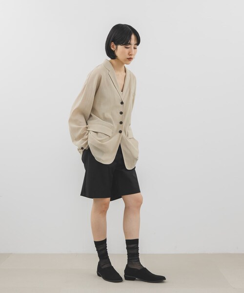 KBF（ケイビーエフ）の「ピーチスキンスライドシューズ（その他シューズ・レディース・BLACK/BROWN・36/37/38）」の9枚目の写真