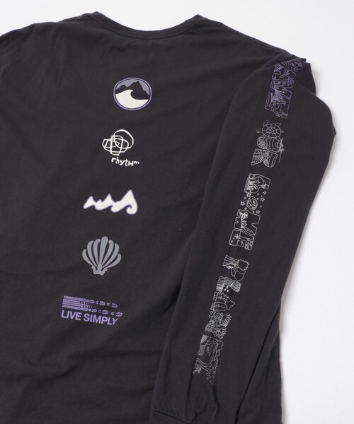 URBAN RESEARCH DOORS（アーバンリサーチドアーズ）の「patagonia　MsLongWayRoundOrganicLong-Sleeve（Tシャツ/カットソー・メンズ・INBK/UDNL/CUBL・S/M/L/XL）」の22枚目の写真