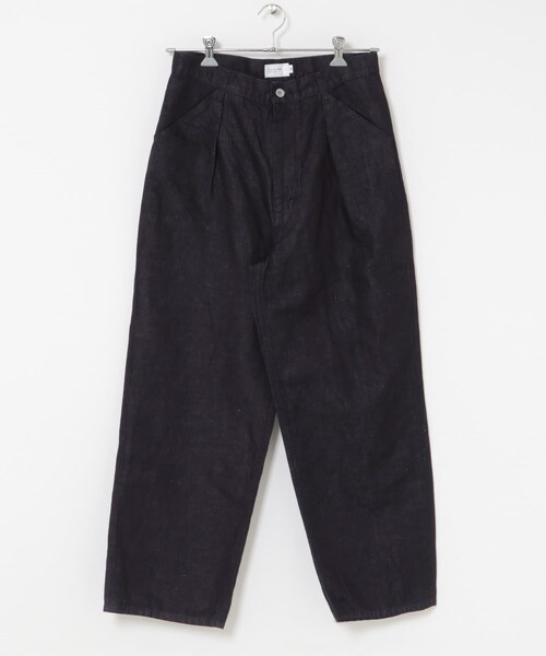 URBAN RESEARCH DOORS（アーバンリサーチドアーズ）の「STILL BY HAND　HEMP MIXED DENIM PANTS（デニムパンツ・メンズ・BLACK/DARK NAVY・44/46/48）」の16枚目の写真