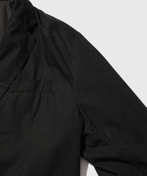 ADAM ET ROPE'（アダムエロペ）の「【cantate/カンタータ】Shade Jacket（テーラードジャケット・メンズ・ブラック・44/46/48）」の6枚目の写真