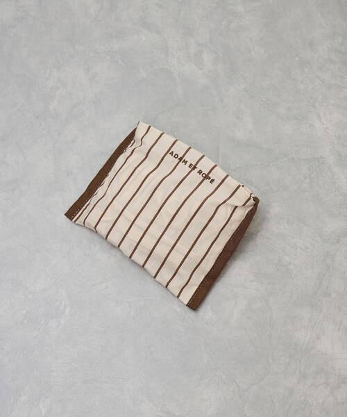 ADAM ET ROPE'（アダムエロペ）の「【WEB限定】・【定番】ギャザー2WAYミドルショルダーバッグ（ショルダーバッグ・レディース・ブラウン/ネイビー/サックス/ピンク・F）」の11枚目の写真