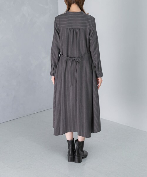 URBAN RESEARCH ROSSO（アーバンリサーチロッソ）の「『WEB限定』イレギュラーヘムワンピース（ワンピース・レディース・B/CHECK/G/STRIPE/N/STRIPE・FREE）」の16枚目の写真