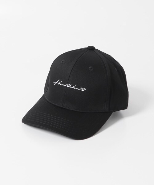 ITEMS URBANRESEARCH(アイテムズ アーバンリサーチ)の「Healthknit ロゴ刺繍 CAP(キャップ・メンズ・BLK/BEG/IDG BLU・-)」の5枚目の写真