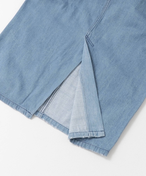 URBAN RESEARCH（アーバンリサーチ）の「bolsista　Denim Tuck Skirt（デニムスカート・レディース・BLUE・36/38）」の12枚目の写真