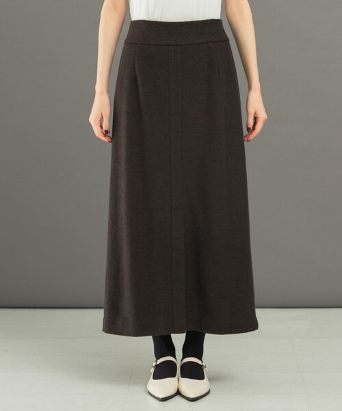 URBAN RESEARCH ROSSO（アーバンリサーチロッソ）の「ウール混ブークレストレートスカート（スカート・レディース・BLUE/CAMEL/CHARCOAL・36/38）」の10枚目の写真