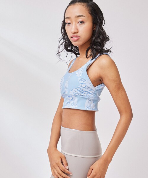 NERGY（ナージー）の「【UV】SURREALISMリバーシブルブラトップ（ブラジャー・レディース・ブルー系/ターコイズ・L/M/S）」の8枚目の写真