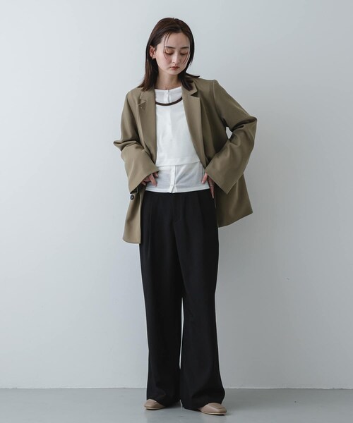 SENSE OF PLACE by URBAN RESEARCH(センスオブプレイスバイアーバンリサーチ)の「クロスベルトローファーパンプス(ローファー・レディース・BLACK/GREIGE/MOCHA・S/M/L)」の20枚目の写真