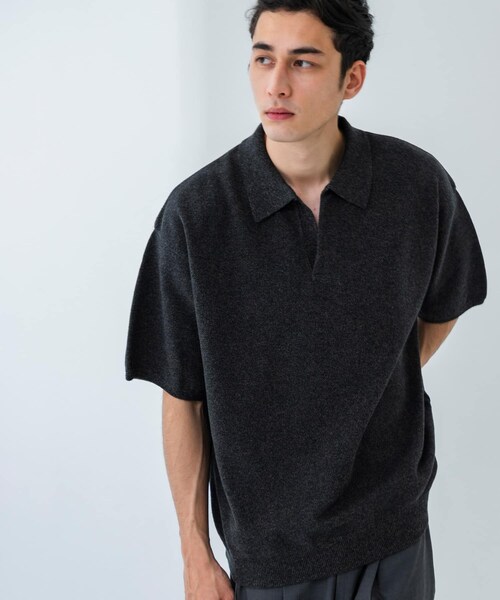 crepuscule×アーバンリサーチ Linen Skipper Polo 別注』crepuscule×URBAN RESEARCH Linen Skipper Polo 【公式通販】