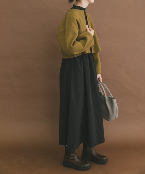 ITEMS URBANRESEARCH（アイテムズ アーバンリサーチ）の「マルチWAYセットワンピース（ワンピース・レディース・MUS/GRY/CHA・Free）」の13枚目の写真