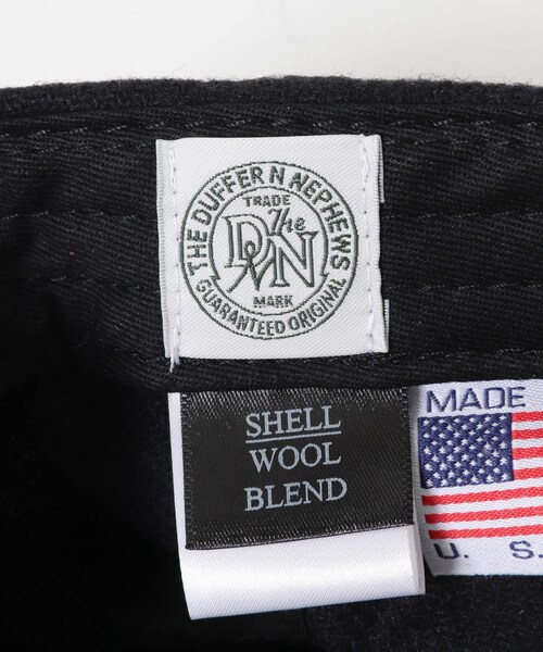 URBAN RESEARCH（アーバンリサーチ）の「The DUFFER N NEPHEWS　MUSICIANS WOOL B.B CAP（キャップ・メンズ・BLACK/BEG/BRN・Free）」の7枚目の写真