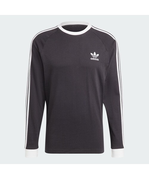 adidas（アディダス）の「アディカラー クラシックス スリーストライプス 長袖Tシャツ（トップス・メンズ・ブルー/ホワイト/ブラック/ピンク/ベージュ/グレー/グリーン・XS/S/M/L/XL/2XL/3XL/J/2XS/2XS/4XL/5XL/6XL/J/XS/J/S/J/M/J/L/J/XL/J/2XL/J/3XL/J/4XL/J/5XL）」の6枚目の写真