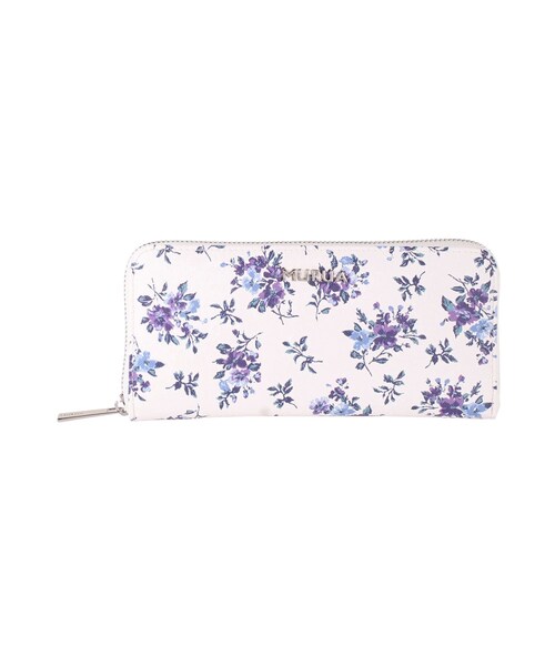 【MURUA】ラウンド財布 花柄