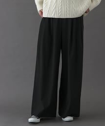 FORK&SPOON | FORK&SPOON　ウールライクツータックワイドパンツ(その他パンツ)