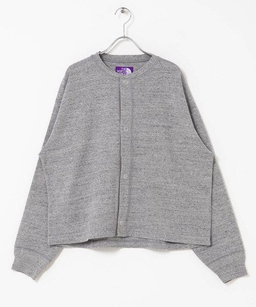 EKAL(エカル)の「THE NORTH FACE PURPLE LABEL Field Snap Cardigan(カーディガン/ボレロ・レディース・CHACOAL/MIX GRAY・S/M)」の7枚目の写真