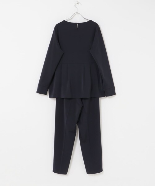 URBAN RESEARCH DOORS(アーバンリサーチドアーズ)の「ペプラムトップスセットアップ(セットアップ・レディース・NAVY/BLACK・S/M)」の22枚目の写真