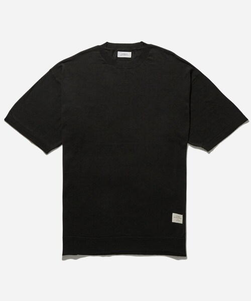 Saturdays NYC（サタデーズ ニューヨークシティ ）の「Crew Knit Tee（Tシャツ/カットソー・メンズ・ベージュ/ブラック/ブルー・XL/L/M）」の6枚目の写真