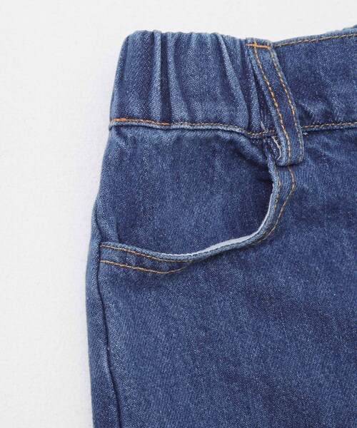 URBAN RESEARCH DOORS（アーバンリサーチドアーズ）の「『別注カラー』Solii+Sola　CROSS STITCH DENIM(KIDS)（その他パンツ・キッズ・別注BL×YE・4-5y/5-6y/6-7y/7-8y/8-9y）」の14枚目の写真