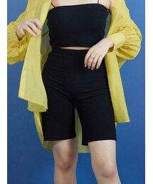 EVRIS | リブハーフパンツ(その他パンツ)