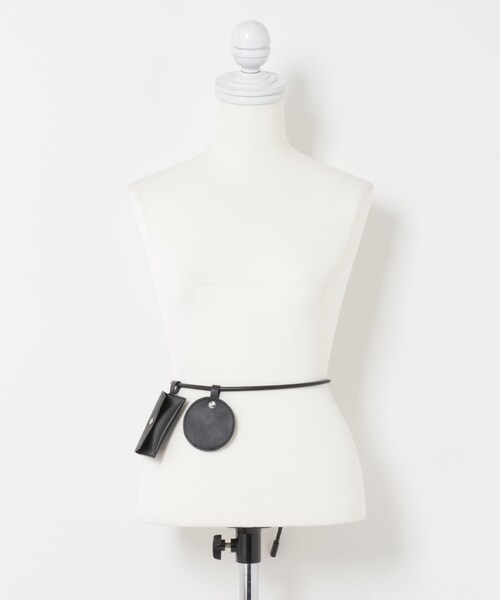 SENSE OF PLACE by URBAN RESEARCH（センスオブプレイスバイアーバンリサーチ）の「コンビカラーポーチツキベルト（ベルト・レディース・BLACK/BRN×BLU/GRE×YEL・One）」の12枚目の写真