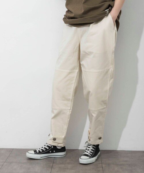 THE GOODLAND MARKET（ザグッドランドマーケット）の「KEIMEN　pants（その他パンツ・メンズ・Khaki/Black/Ivory/Navy/Brown・S/M/L/XL）」の22枚目の写真
