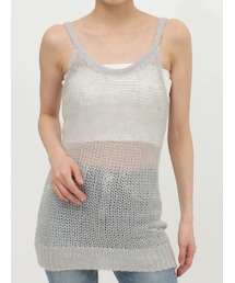 SheerモヘアKTキャミチュニックTOPS