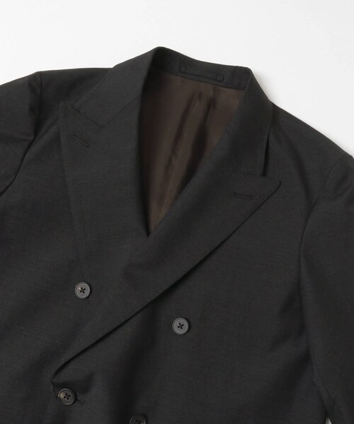 URBAN RESEARCH（アーバンリサーチ）の「new basic　BRADFORD WOOL W JACKET（テーラードジャケット・メンズ・BLACK/BROWN・M/L/XL）」の10枚目の写真
