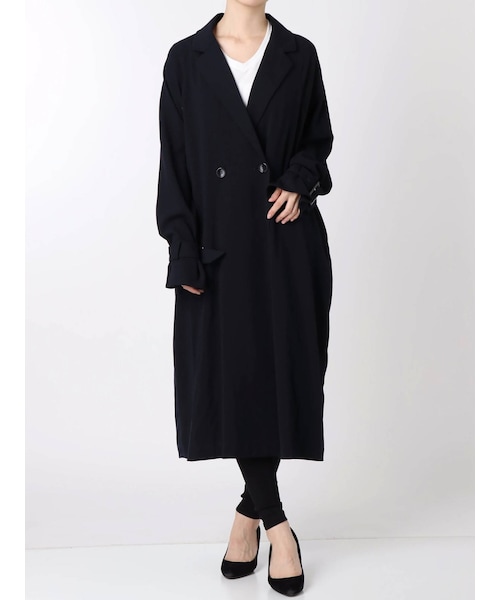 girlish ガーリッシュSt.cecilia ぺプラムニット/ ホワイト