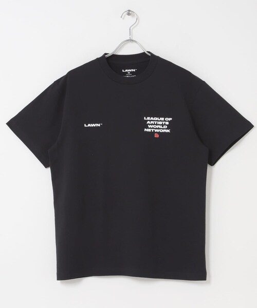 URBAN RESEARCH(アーバンリサーチ)の「LAWN EE LOGO PRINT SS TEE(Tシャツ/カットソー・メンズ・WHITE/BLACK・M/L/XL)」の15枚目の写真