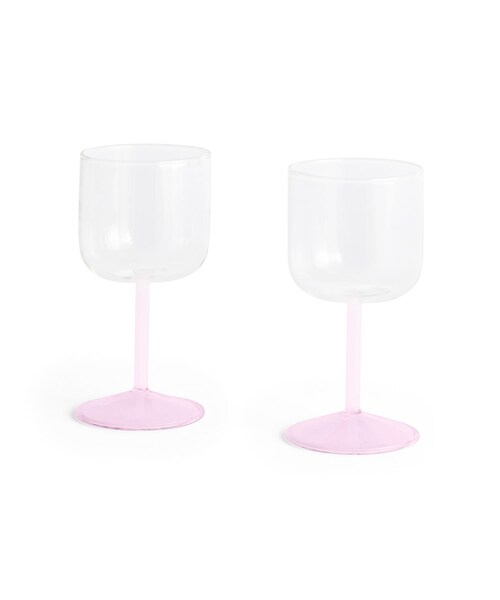 SENSE OF PLACE by URBAN RESEARCH(センスオブプレイスバイアーバンリサーチ)の「HAY Tint Wine Glass No.2 set2(グラス/マグカップ/タンブラー・メンズ・CL-JLGR/CL-JLBLU/CL-JDLPK・One)」の3枚目の写真