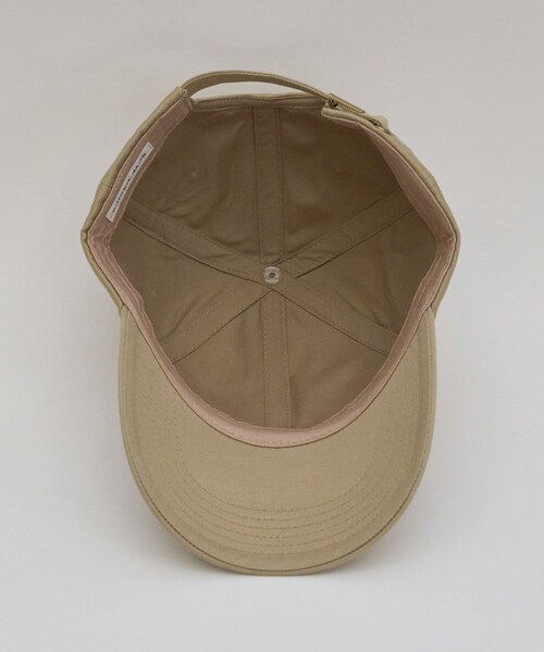 ADAM ET ROPE'（アダムエロペ）の「【scye】San Joaquin Chino Cap（キャップ・メンズ・ベージュ・F）」の8枚目の写真