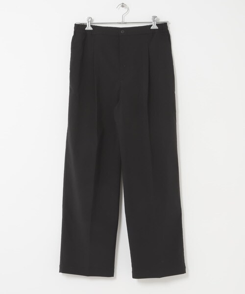 URBAN RESEARCH DOORS（アーバンリサーチドアーズ）の「FORK&SPOON　スーパーストレッチワンタックトラウザー（その他パンツ・メンズ・BLACK/BROWN・4/5）」の3枚目の写真