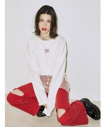 jouetie | クロップドダメージプルオーバー(Tシャツ/カットソー)