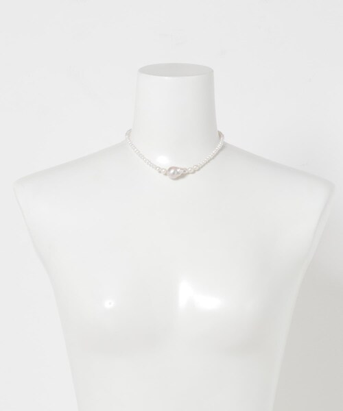 URBAN RESEARCH ROSSO（アーバンリサーチロッソ）の「in mood　BQ PRL 36CM CHOKER（ネックレス・レディース・WH・-）」の5枚目の写真