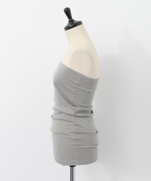 KBF（ケイビーエフ）の「テレコベアトップ∴（チューブトップ・レディース・ORANGE/BLUE/GREEN/GRAY/CHARCOAL/BLACK・one）」の9枚目の写真