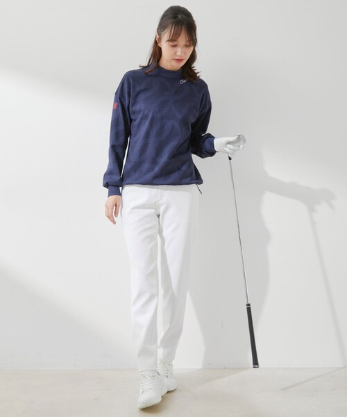 ROPE'(ロペ)の「【UV】【撥水】【防透】セミストレートパンツ(その他パンツ・レディース・ブラック/ホワイト/ネイビー・L/M/S)」の11枚目の写真