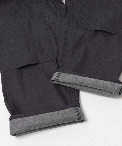 URBAN RESEARCH DOORS(アーバンリサーチドアーズ)の「SASSAFRAS LANDSCAPER GROWN PANTS(デニムパンツ・メンズ・INDIGO/BLACK・S/M/L)」の11枚目の写真