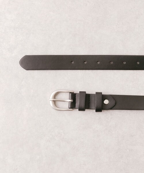 SMELLY（スメリー）の「ダブルループベルト（ベルト・レディース・BLK・-）」の3枚目の写真