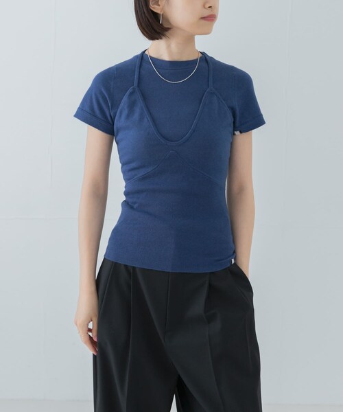 URBAN RESEARCH(アーバンリサーチ)の「Extreme Cashmere america(ニット/セーター・レディース・manicure/snow/raven/eggshell/saffire・-)」の21枚目の写真