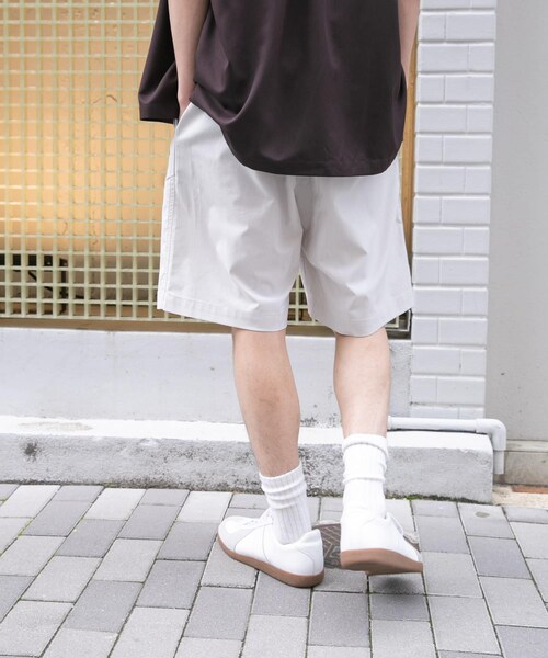 URBAN RESEARCH DOORS（アーバンリサーチドアーズ）の「FORK&SPOON　TEC LINENショートパンツ（その他パンツ・メンズ・BLACK/DARK BLUE/LIGHT GRAY・4/5）」の13枚目の写真