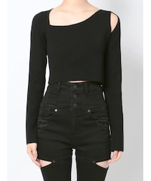 EMODA | スキンカットラインニット(ニット/セーター)