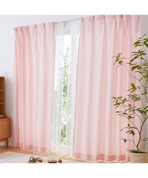 nissen | 【カーテンセット】カーテン＆レース４枚セット｜ワッフル(家具)
