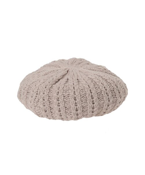 MERCURYDUO（マーキュリーデュオ）の「ニットベレー（ハンチング/ベレー帽・レディース・ベージュ/ブラック・F）」の12枚目の写真