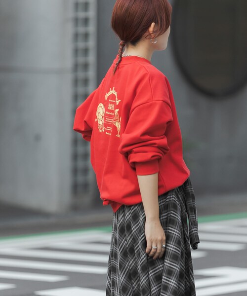 URBAN RESEARCH（アーバンリサーチ）の「鳥貴族×UR　UnuboResearch  SWEAT（スウェット・メンズ・OATMEAL/RED/CHARCOAL/BLACK/MOCHA・M/L/XL）」の21枚目の写真