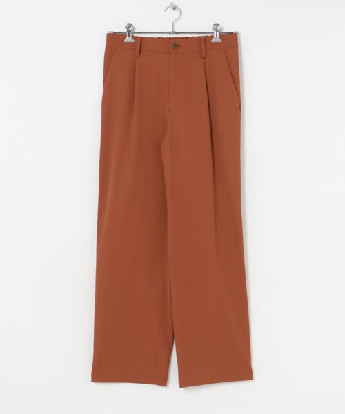 THE GOODLAND MARKET（ザグッドランドマーケット）の「米富繊維　KNIT SIDELINE PANTS-MEN（その他パンツ・メンズ・44BROWN/60SAX/63NAVY・L）」の3枚目の写真