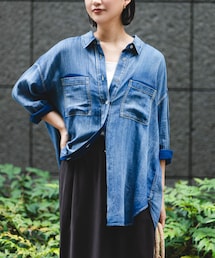 URBAN RESEARCH | シアーデニムシャツ(シャツ/ブラウス)