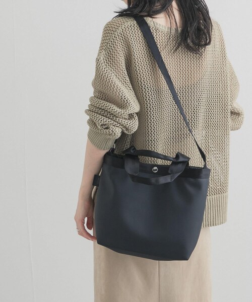 URBAN RESEARCH DOORS(アーバンリサーチドアーズ)の「『別注』DRIFTER×DOORS 2WAY BAG(ハンドバッグ・レディース・BLACK/IVORY/CEMENT・One)」の7枚目の写真