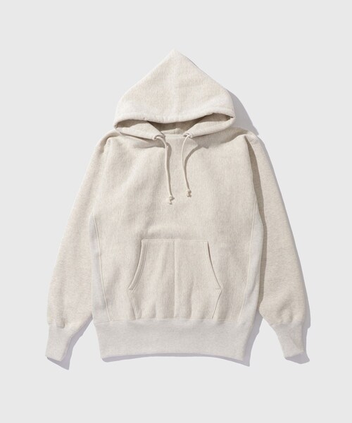 ADAM ET ROPE'（アダムエロペ）の「【Champion/チャンピオン】REVERSE WEAVE PULLOVER AFTER HOODED（パーカー・メンズ・ライトグレー・L/M/XL）」の4枚目の写真